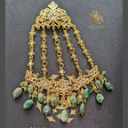 Reshma Bridal Set in Real Emerald