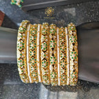 Reshma Bridal Set in Real Emerald