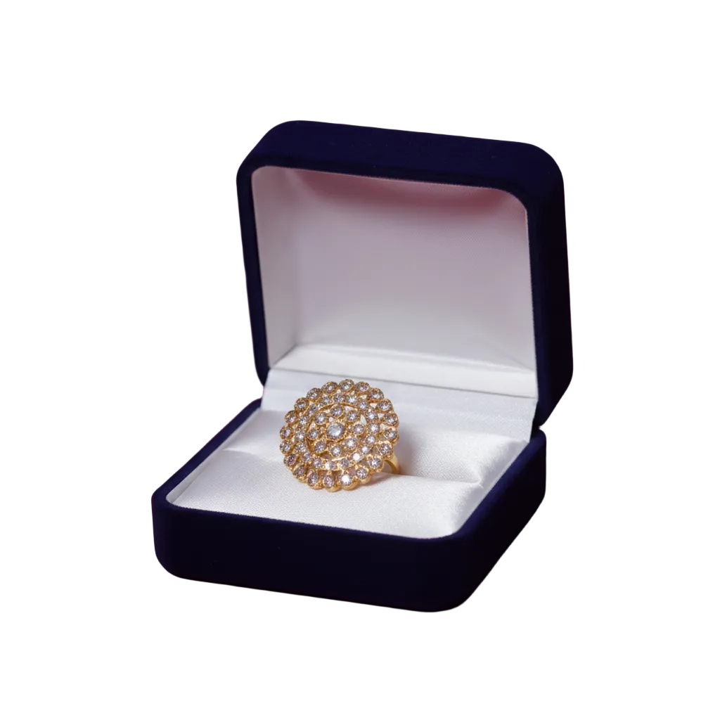 Zakia Finger Rings Polki