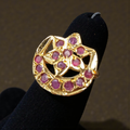 Chand Tara finger ring ruby