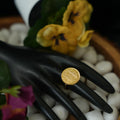 Shaheer Small Size Ashrafi Finger Ring