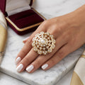 Neha Finger Ring Pearl
