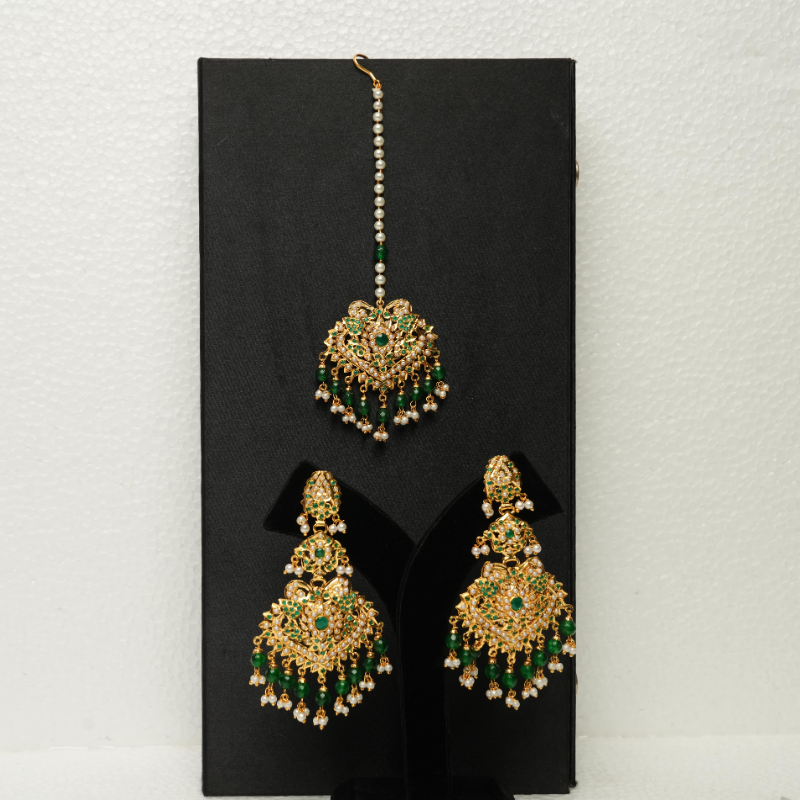 Yusra Tika Earrings Set
