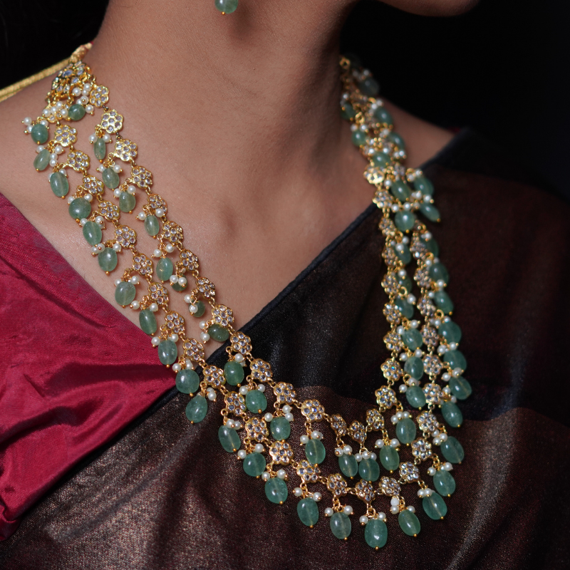 Banno Double Layered Haar In Real Emerald
