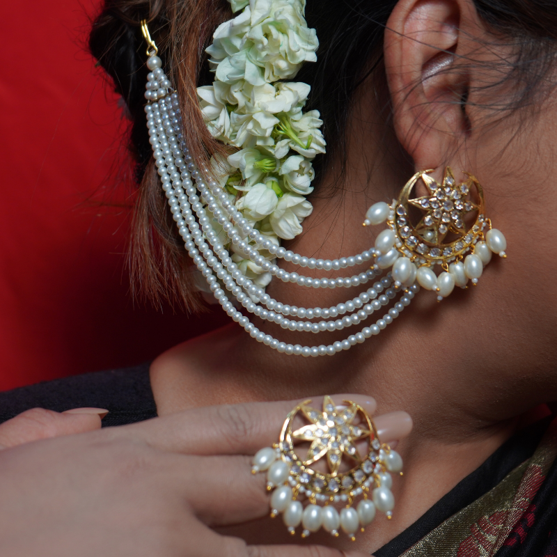 Meerub Chand Tara Studs