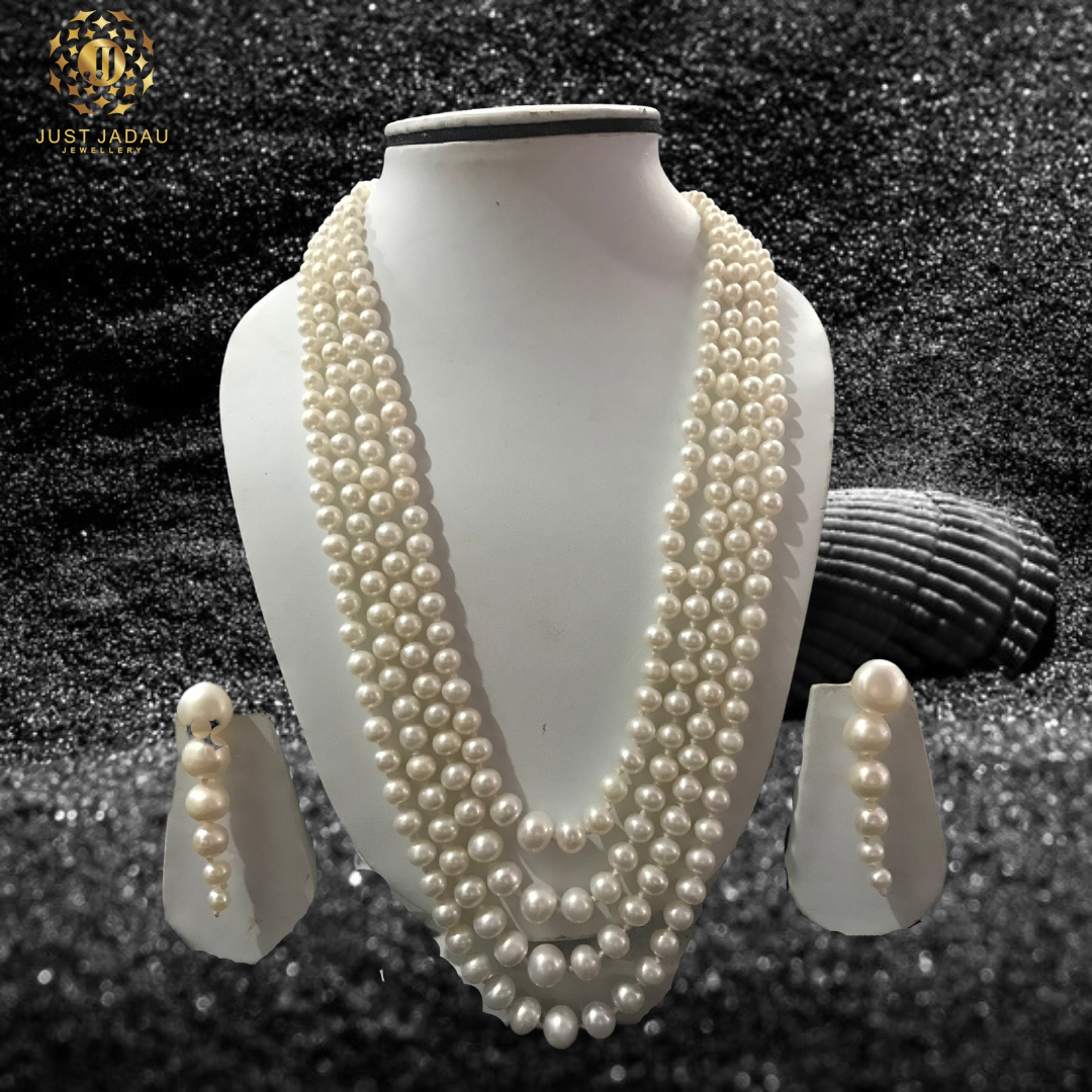 Nita - Gradation Real Pearls layered Haar