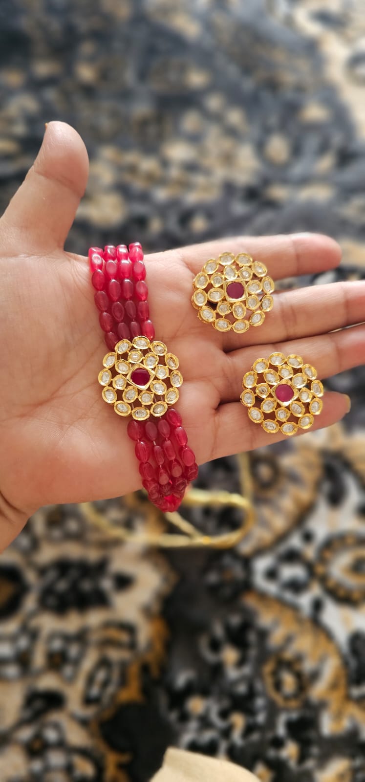 Islah Jadau Choker Set