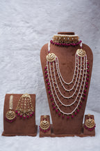 Zoufisha Bridal Set Real Ruby