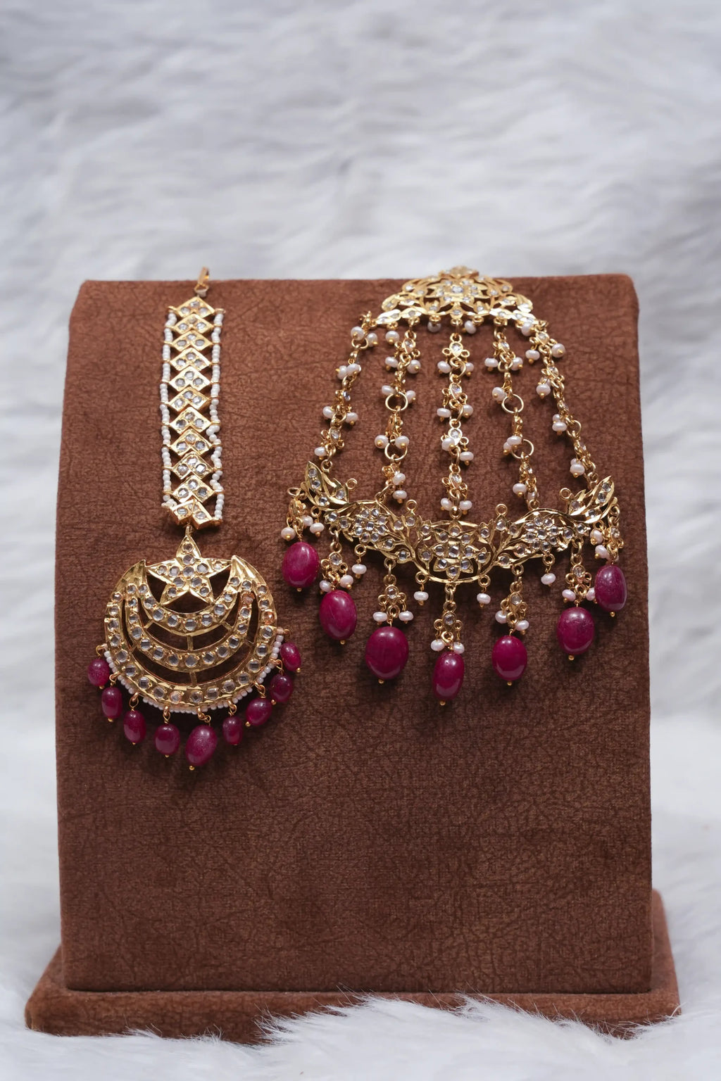 Zoufisha Bridal Set Real Ruby