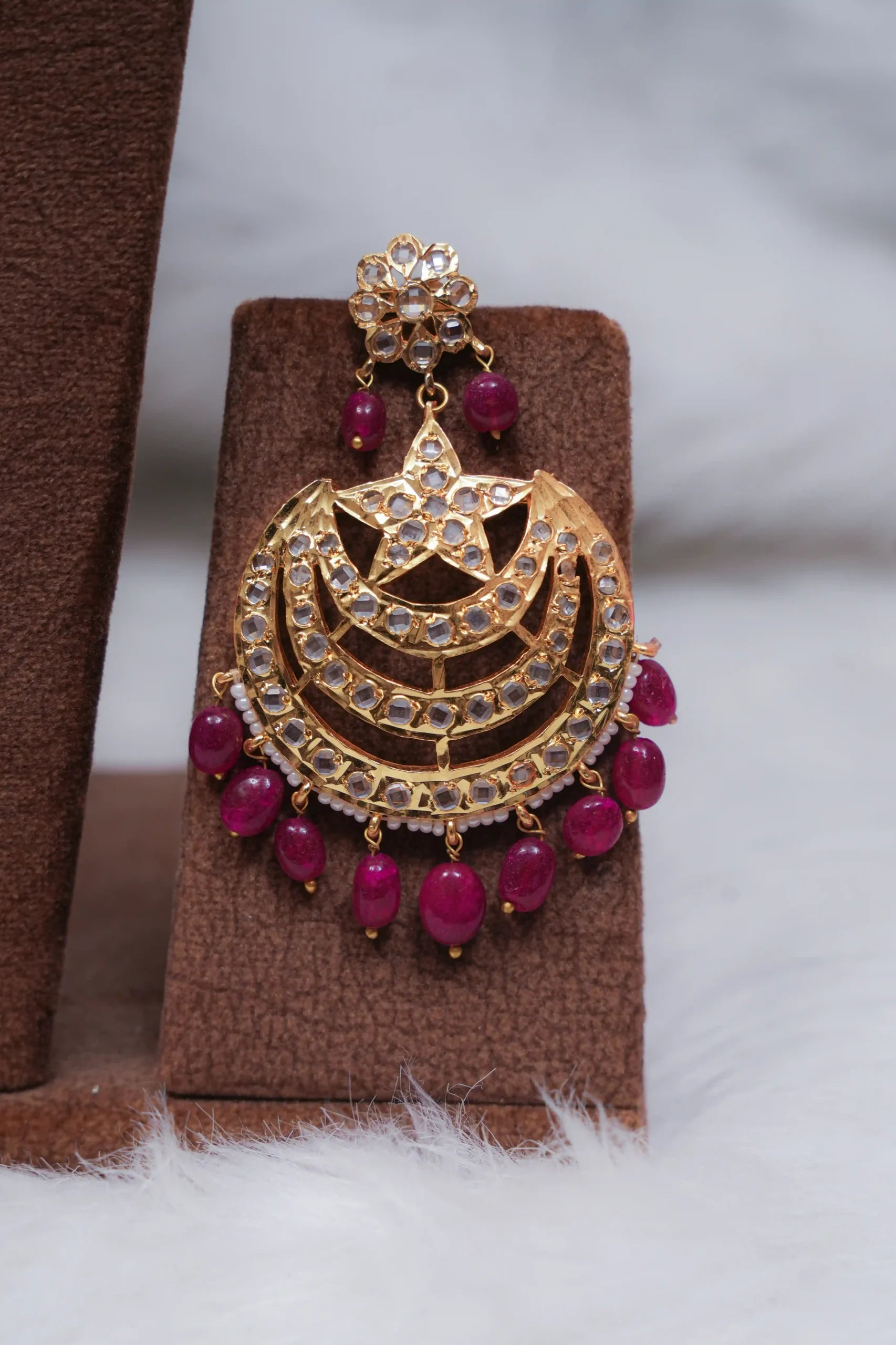 Zoufisha Bridal Set Real Ruby
