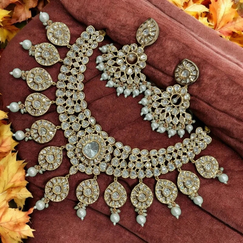 Nandini Real Kundan Bridal  Set