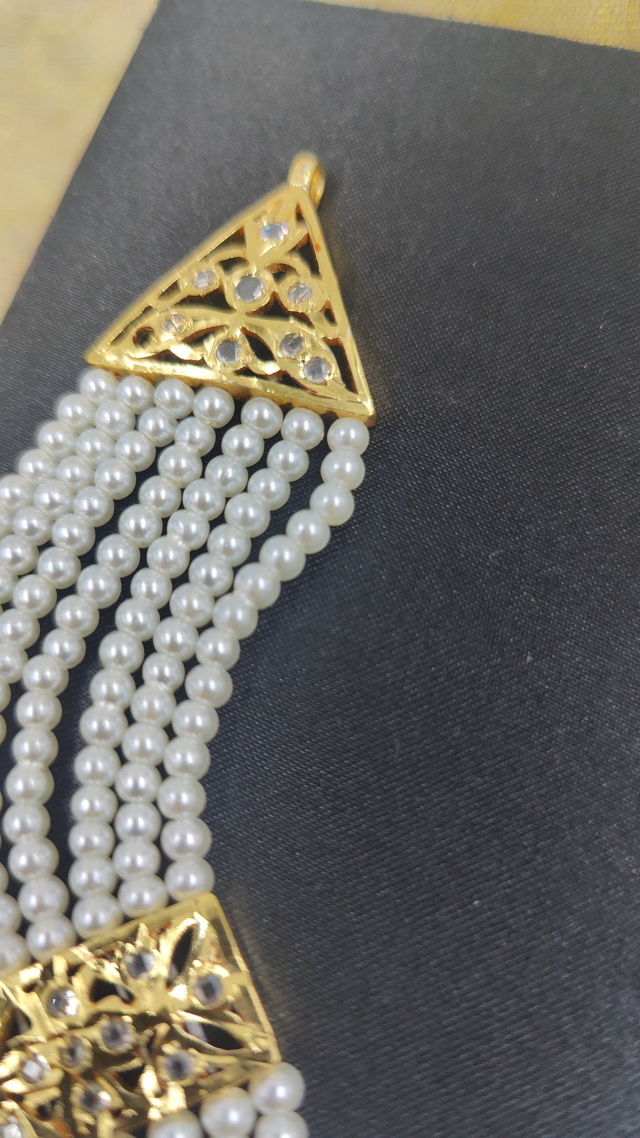 Rakshanda Anklets in Gold Finish