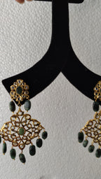 Asif Jahi Haar in Real emerald and Real Pearls