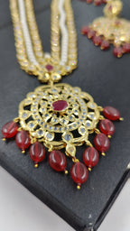 Kahkashan Ruby Rani Haar