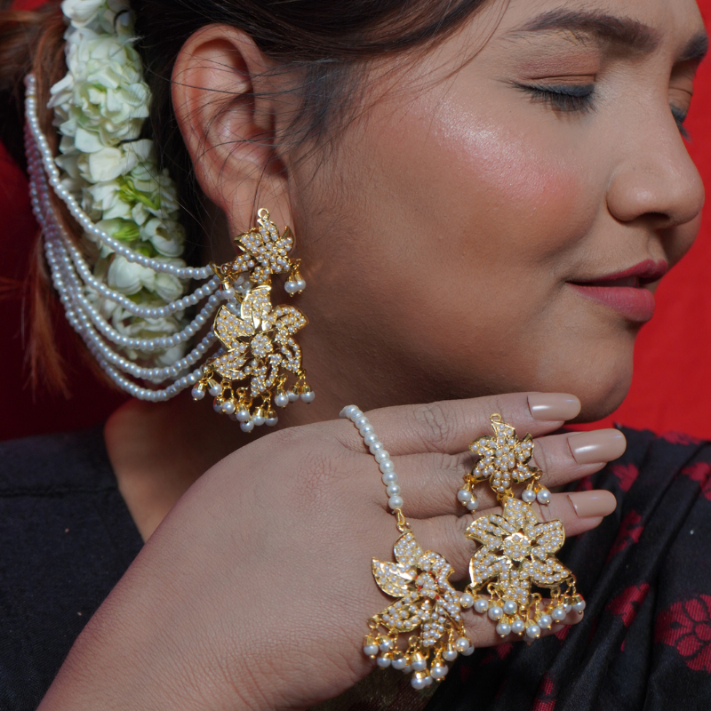 Saiyara Tika - Earrings Set