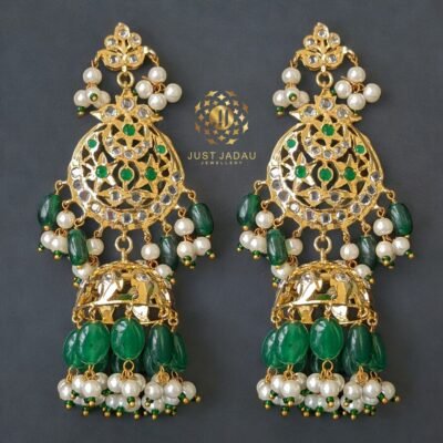 Big Size Jhumki from Mandira Bridal Set