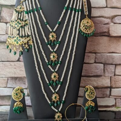 Traditional Jhumki from Parisa Bridal Jewellery Set